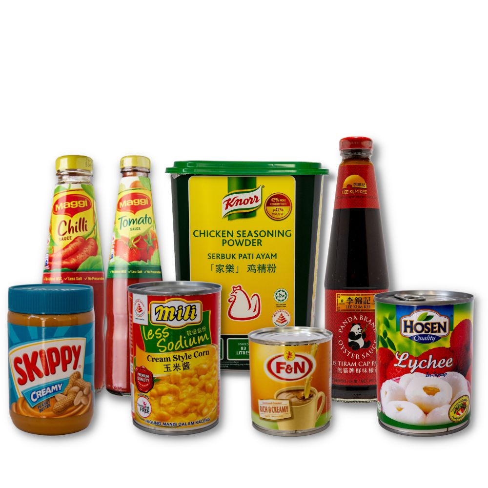 Wholesale pantry essentials and dried goods